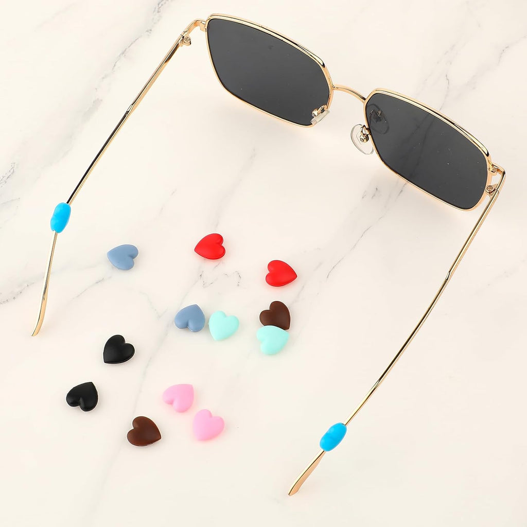 20pcs Anti-Slip Silicone Ear Grip Glasses Holder