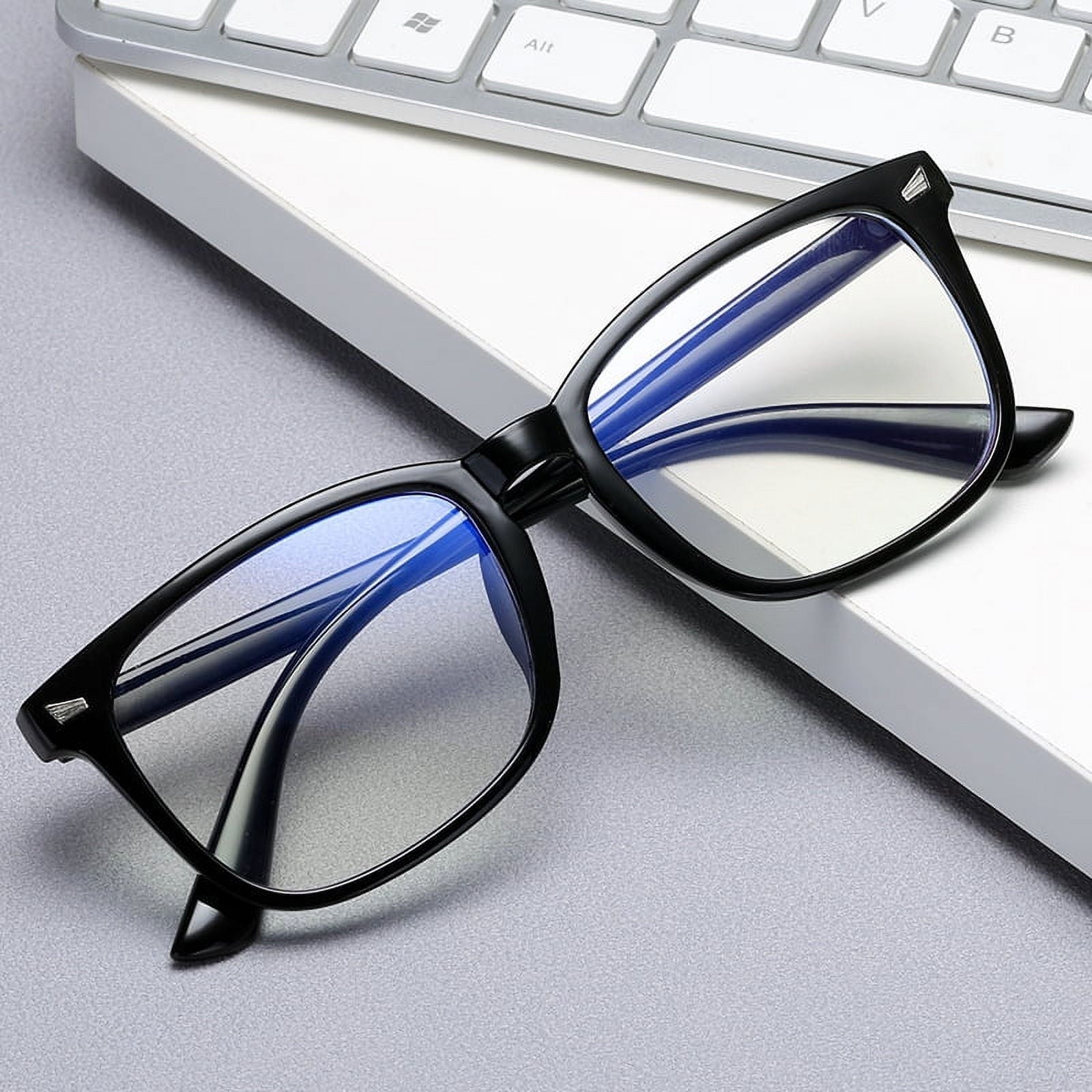 Blue Light Blocking Gaming Glasses – Matte Black TR90