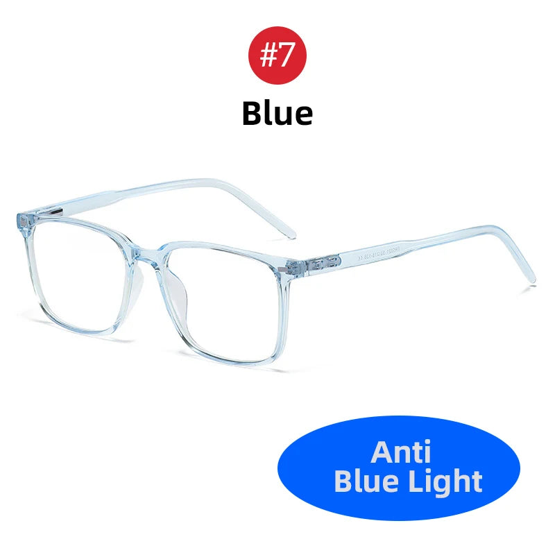 Blue Light Blocking Gaming Glasses – Matte Black TR90