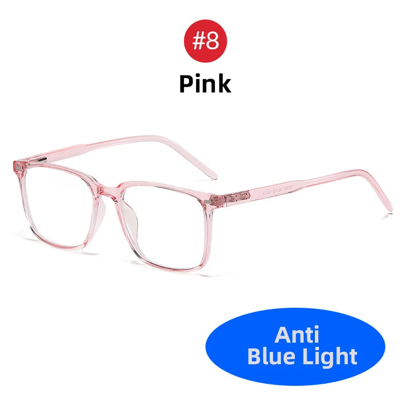 Blue Light Blocking Gaming Glasses – Matte Black TR90