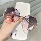 Irregular Round Fashion Sunglasses