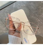 Transparent Blue Light Blocking Glasses – Polygon Frame