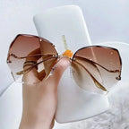 Irregular Round Fashion Sunglasses