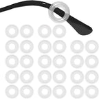 20pcs Anti-Slip Silicone Ear Grip Glasses Holder