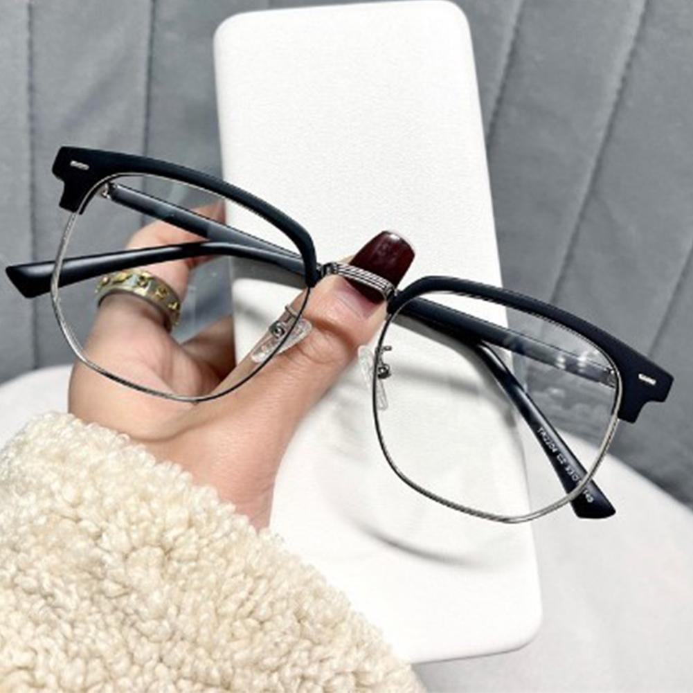 Photochromic Blue Light Semi-Rimless Glasses