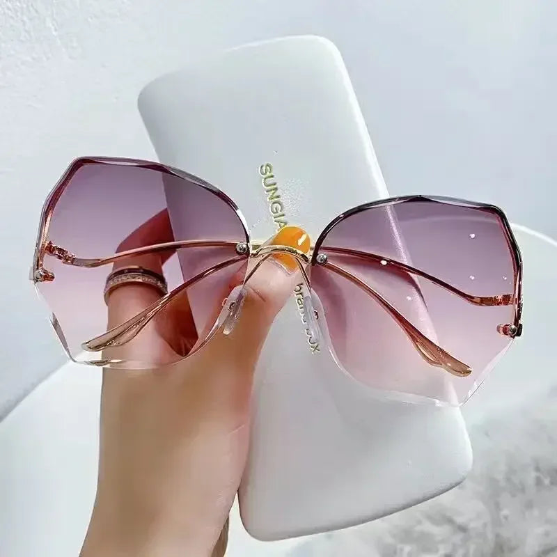 Irregular Round Fashion Sunglasses