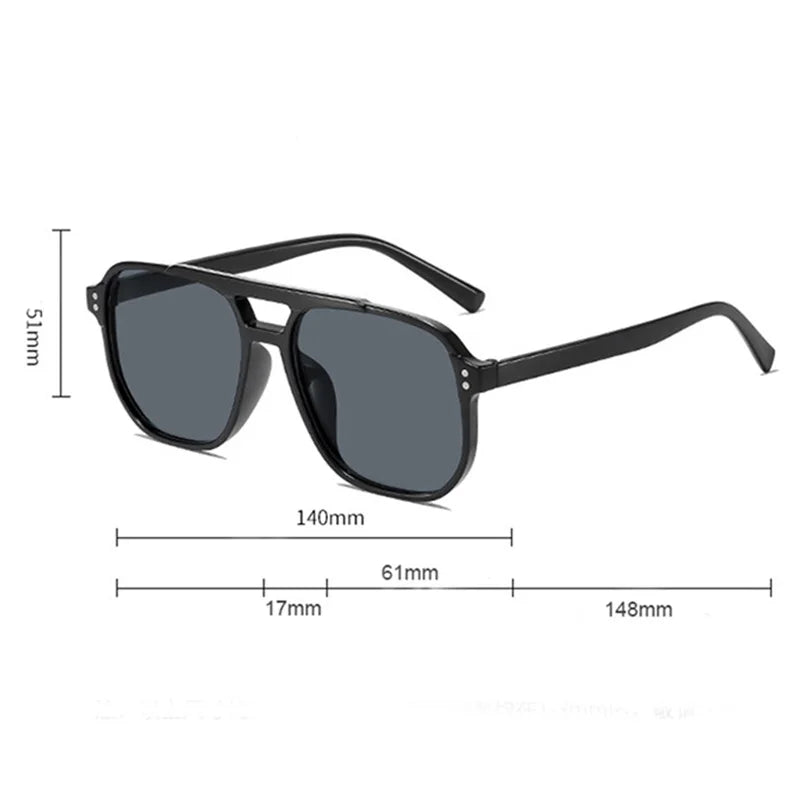 LOVINGFANG Sunglasses – Classic Square Style