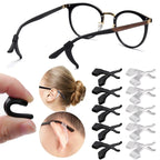 20pcs Anti-Slip Silicone Ear Grip Glasses Holder