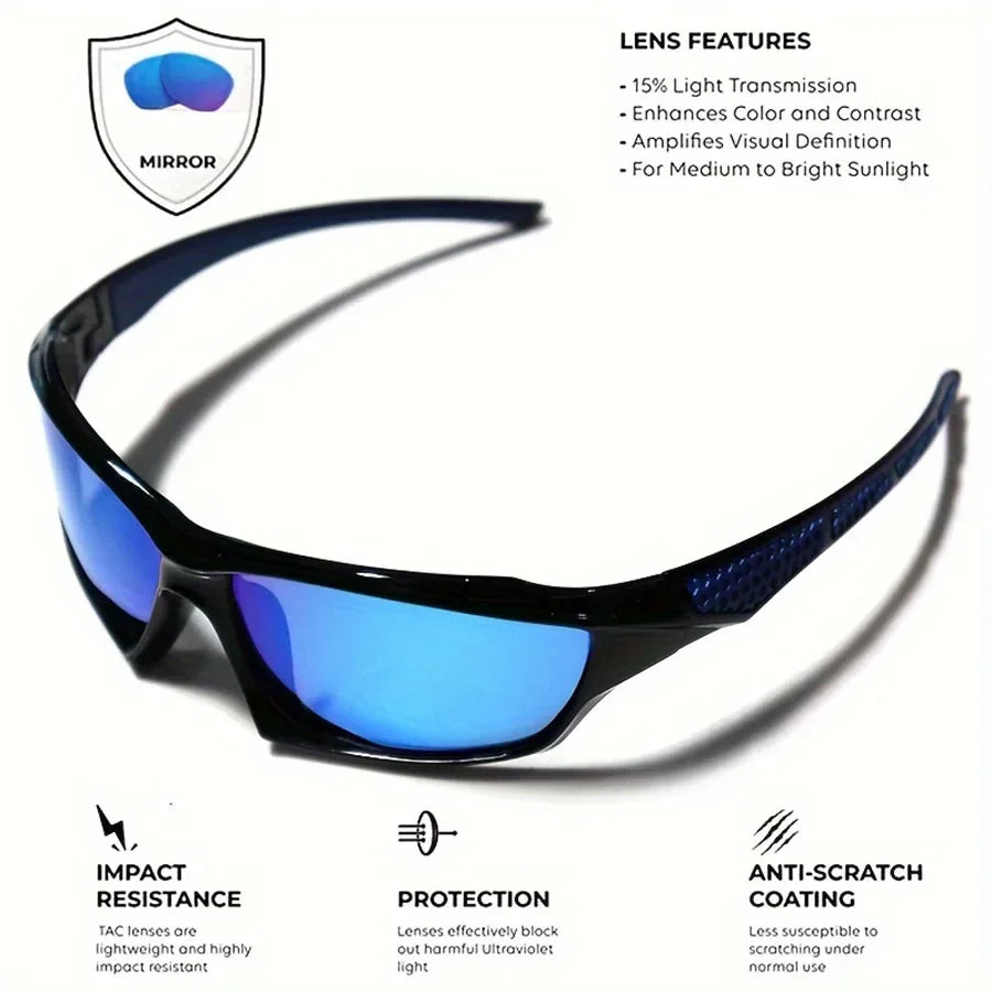 UV400 Polarized Sports Sunglasses