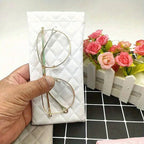 Portable PU Leather Sunglasses Pouch