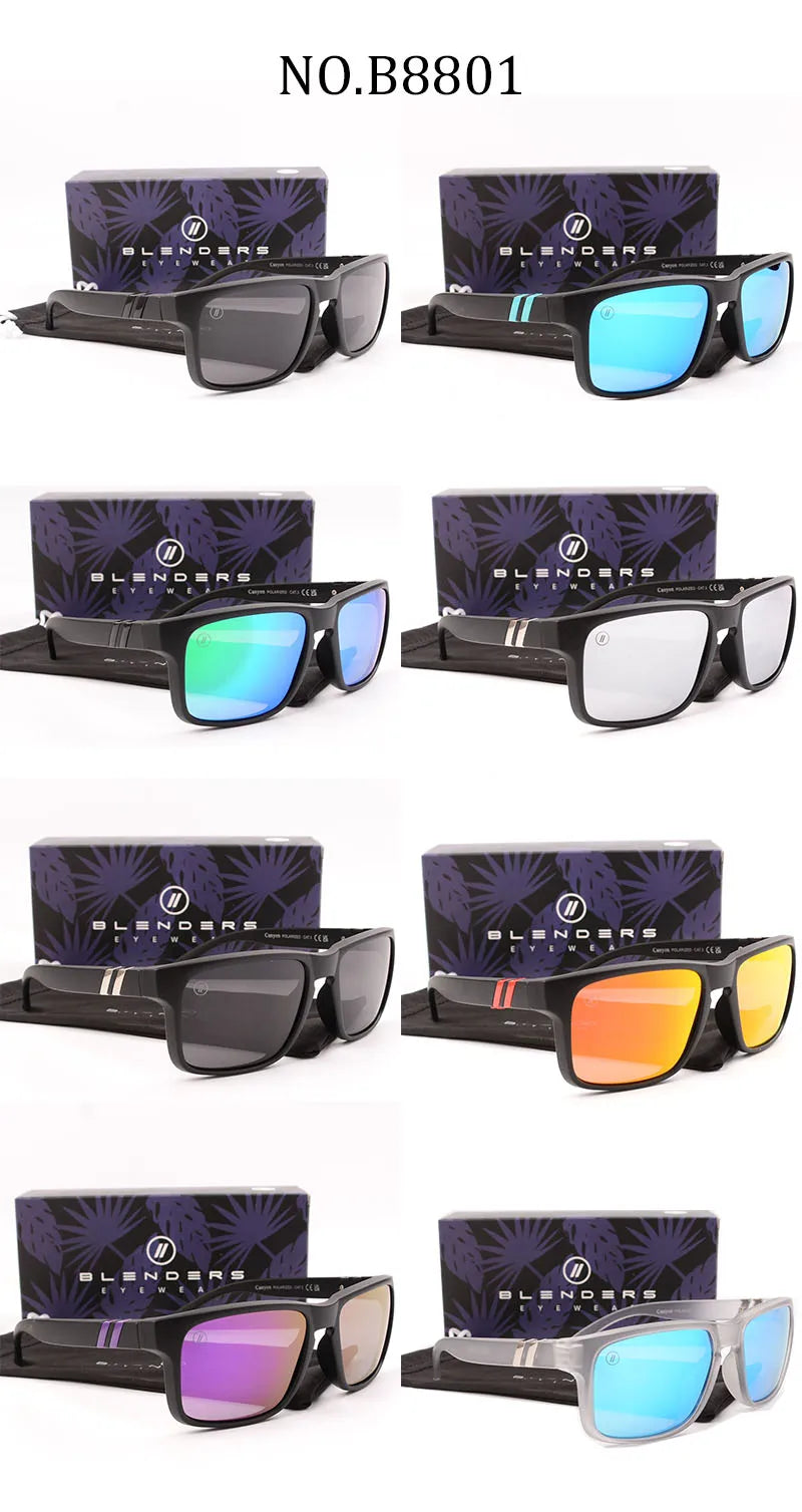 Blender Square Polarized Sunglasses – UV400