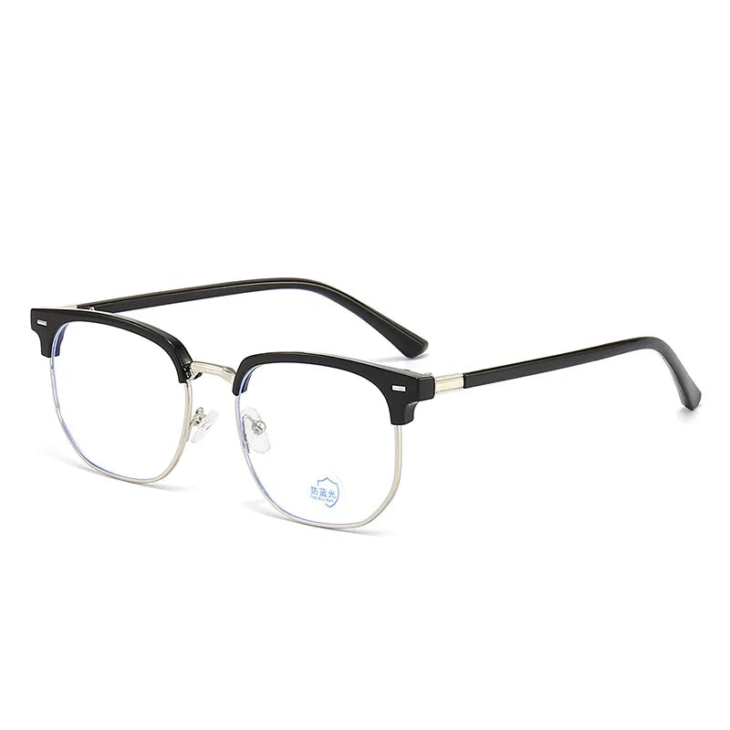 Photochromic Blue Light Semi-Rimless Glasses