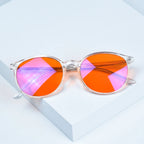Red Blue Light Blocking Glasses – TR90 Orange Lenses