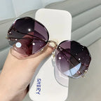 Irregular Round Fashion Sunglasses