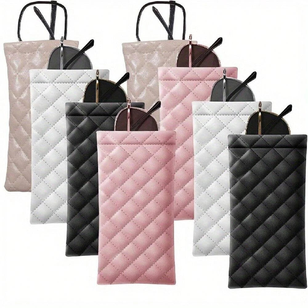 Portable PU Leather Sunglasses Pouch