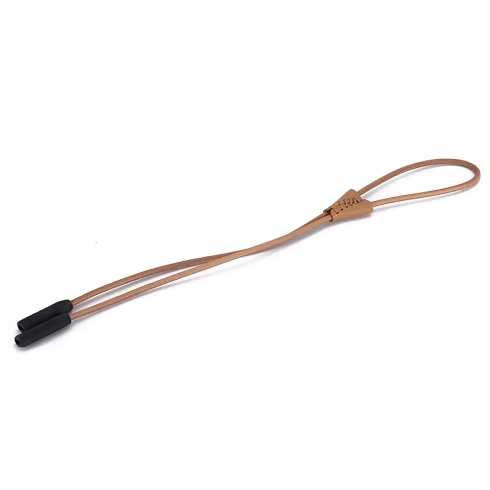 Adjustable Leather Glasses Lanyard