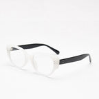 Fashion Unisex Cat Eye Glasses – Stylish PC Frame