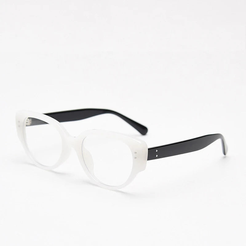 Fashion Unisex Cat Eye Glasses – Stylish PC Frame