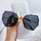 Irregular Round Fashion Sunglasses