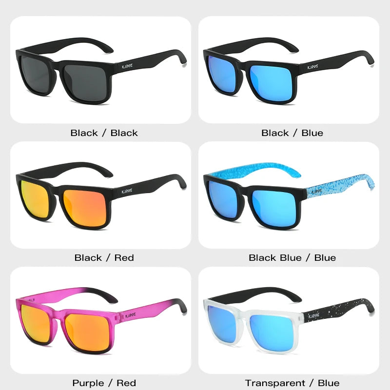 KAROS Polarized Square Sunglasses – UV Protection