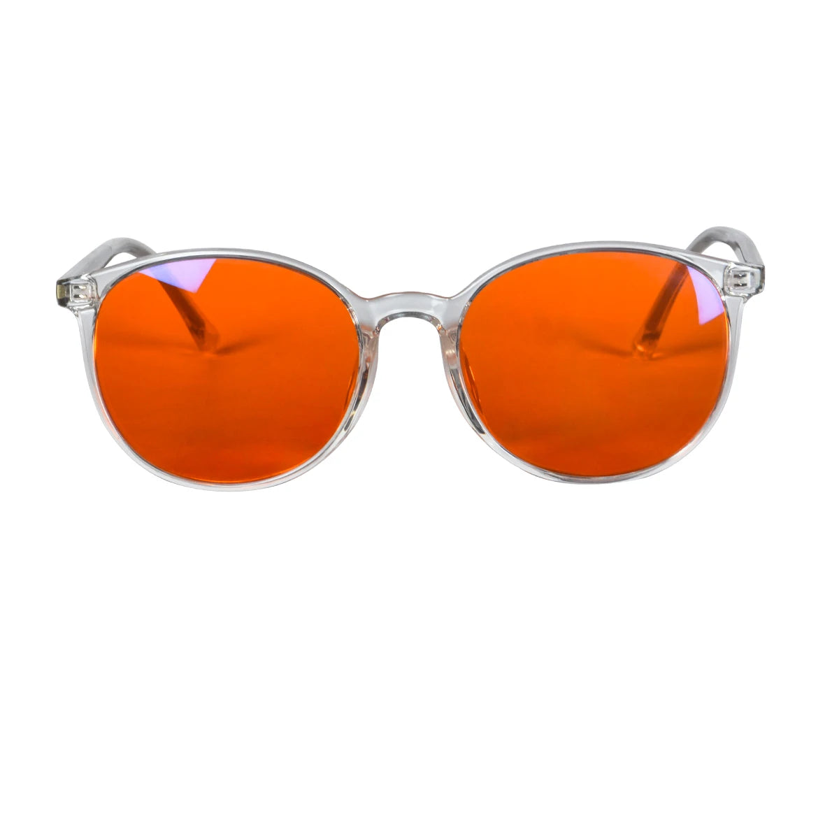 Red Blue Light Blocking Glasses – TR90 Orange Lenses
