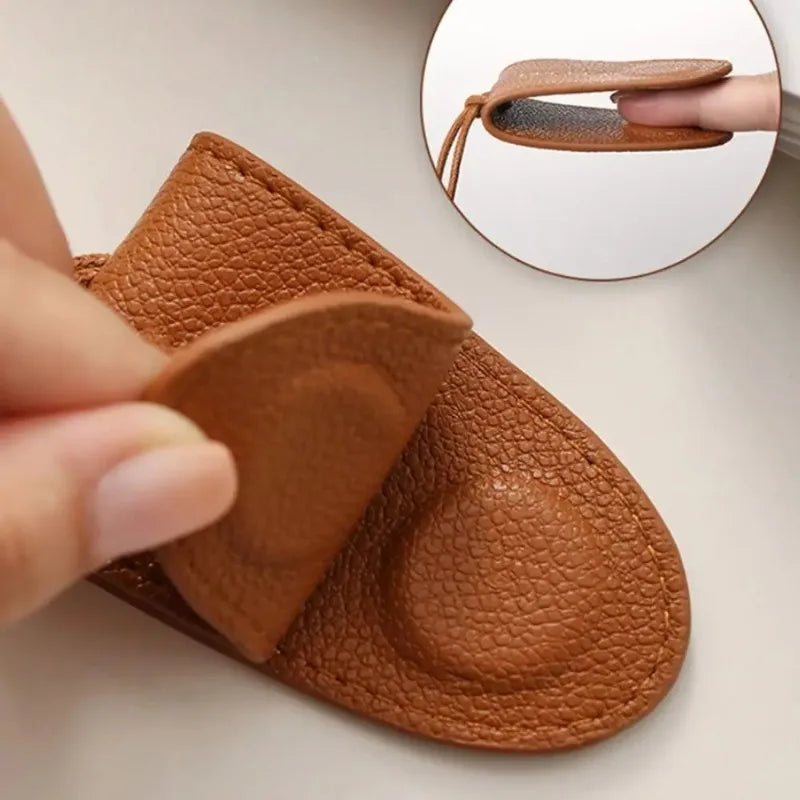 PU Leather Glasses Lanyard with Storage Pouch