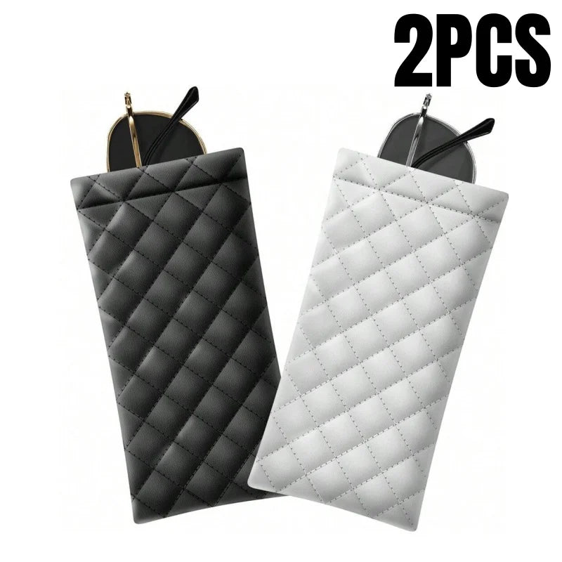 Portable PU Leather Sunglasses Pouch
