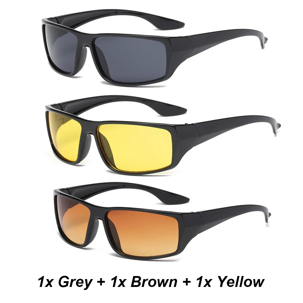 KLASSNUM Night Vision Glasses – Anti-Glare UV400