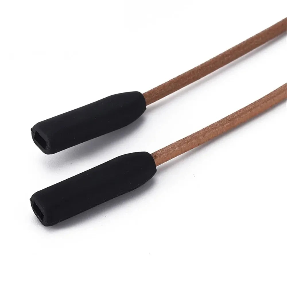 Adjustable Leather Glasses Lanyard