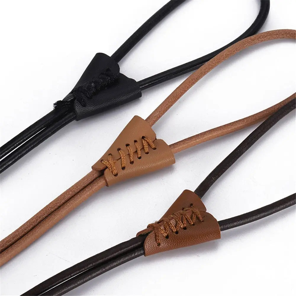 Adjustable Leather Glasses Lanyard