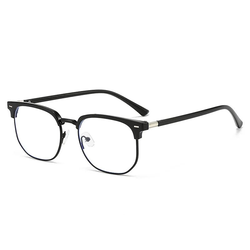 Photochromic Blue Light Semi-Rimless Glasses