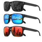 Polarized Rectangle Sunglasses – UV400 Day & Night