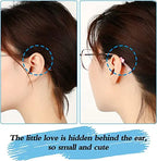 20pcs Anti-Slip Silicone Ear Grip Glasses Holder