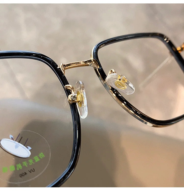 Transparent Blue Light Blocking Glasses – Polygon Frame