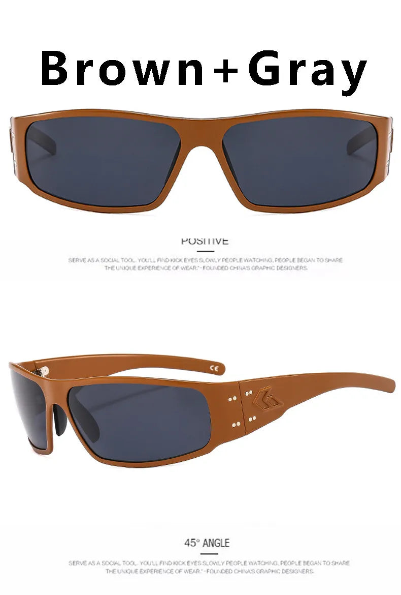 MAGNUM Polarized Square Sunglasses