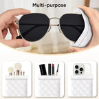 Portable PU Leather Sunglasses Pouch