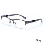 Half Frame Blue Light Glasses – Transparent & Comfortable