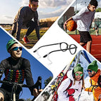 20pcs Anti-Slip Silicone Ear Grip Glasses Holder