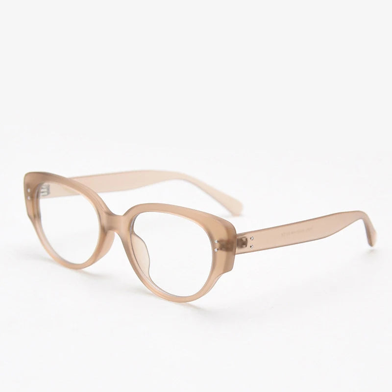 Fashion Unisex Cat Eye Glasses – Stylish PC Frame