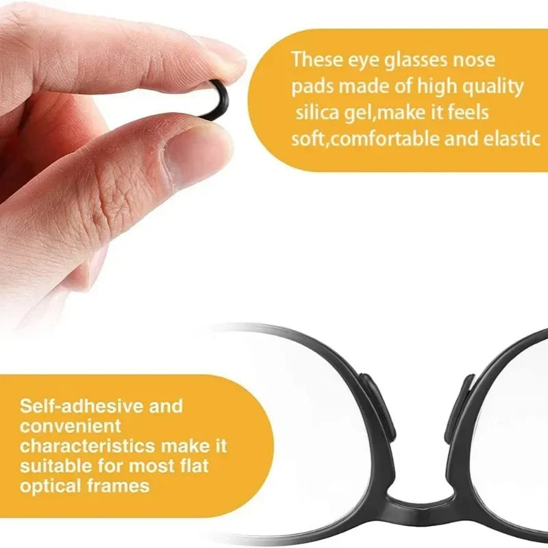 Adhesive Silicone Nose Pads for Glasses
