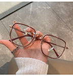 Transparent Blue Light Blocking Glasses – Polygon Frame
