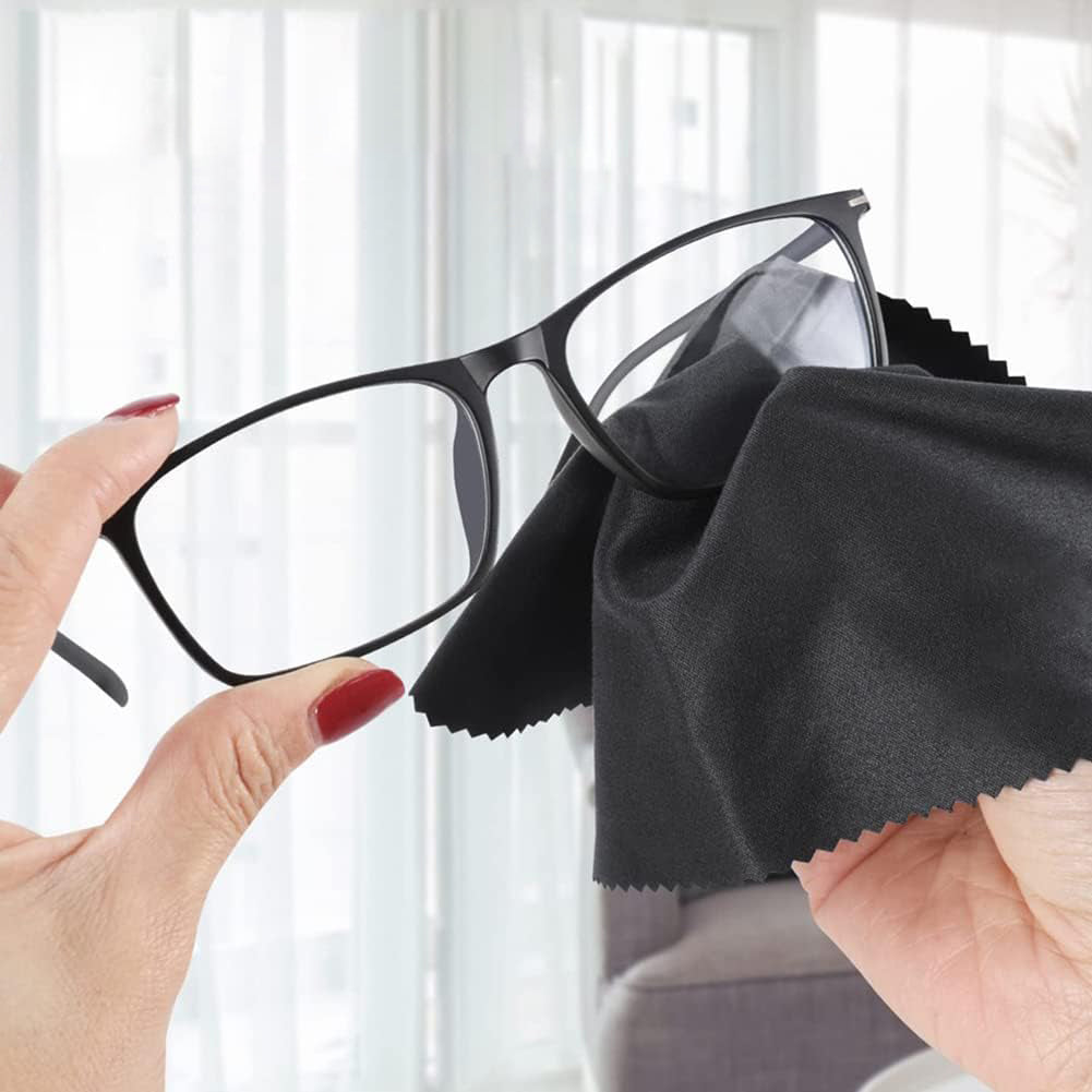 10pcs Microfiber Glasses & Screen Cleaning Cloths