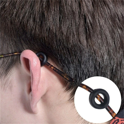 20pcs Anti-Slip Silicone Ear Grip Glasses Holder