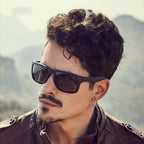 Polarized Rectangle Sunglasses – UV400 Day & Night
